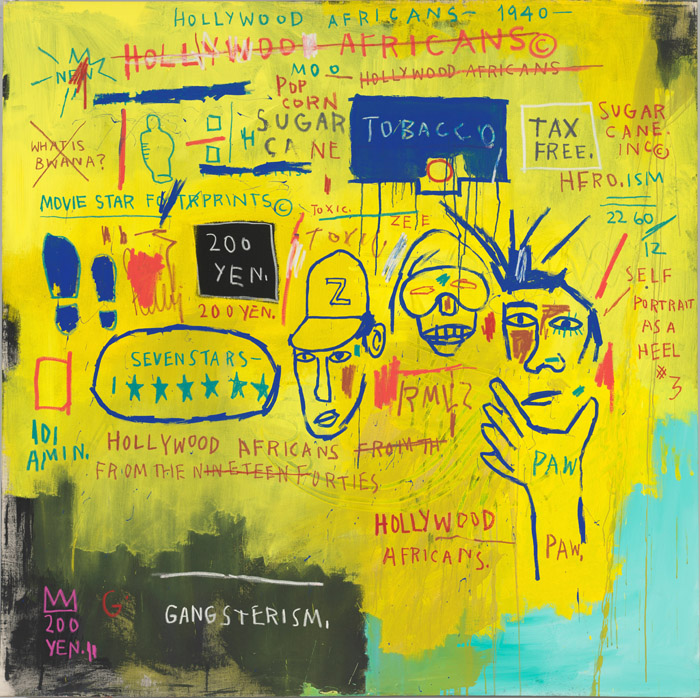 2. Jean-Michel Basquiat, Hollywood Africans, 1983, Whitney Museum of American Art, ARS, New York, ADAGP, Paris.jpg