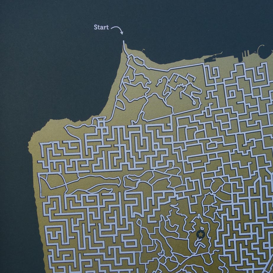 Get Lost In Mazes Made From Famous City Maps The Creators Project